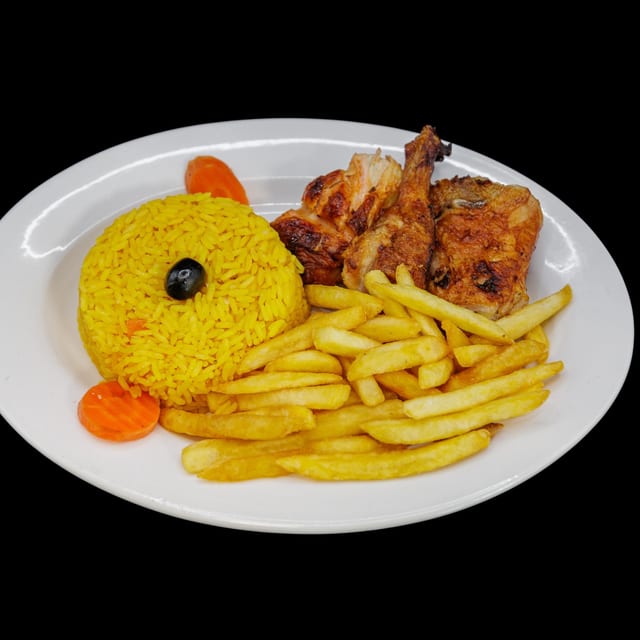 BBQ Quarter Chicken.