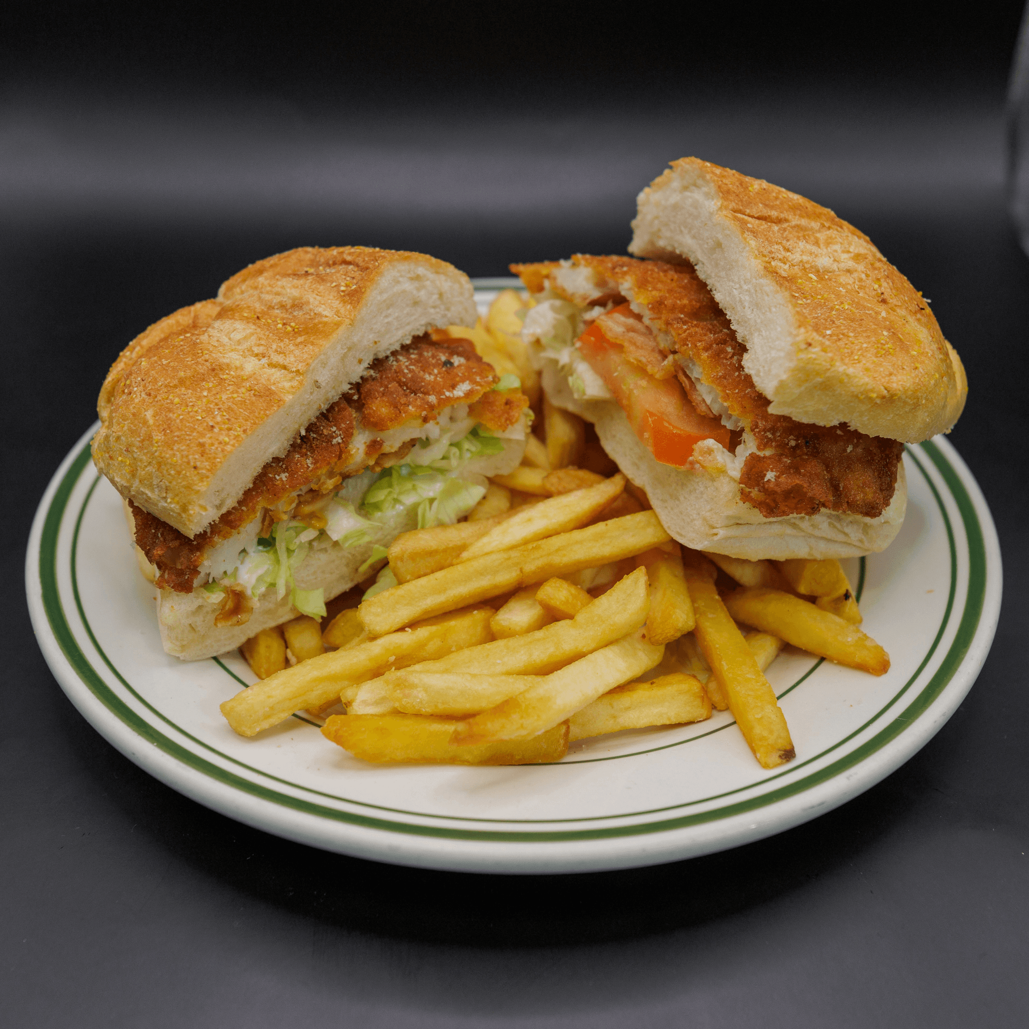 Breaded Fish Sandwich.