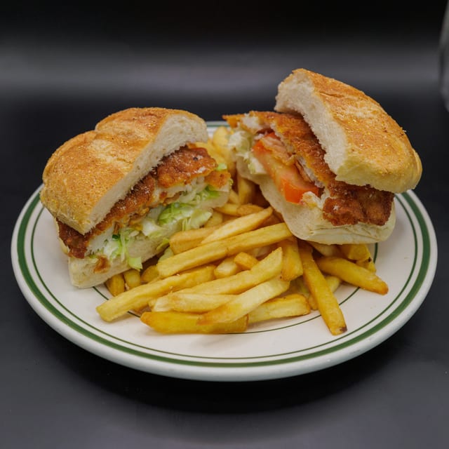 Breaded Fish Sandwich.