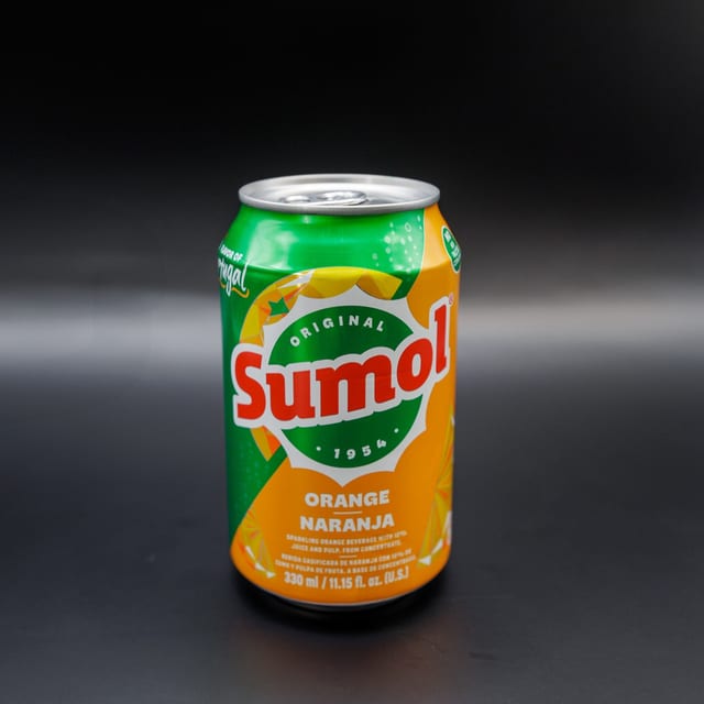 Orange Sumol Can.