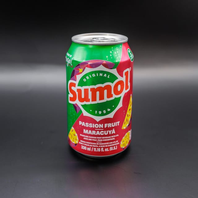 Passionfruit Sumol Can.