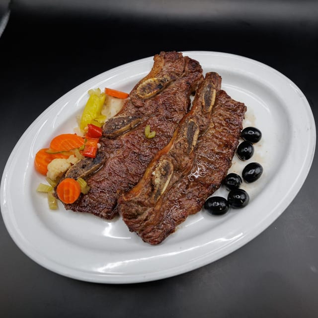 Half Beef Rib No Sides.