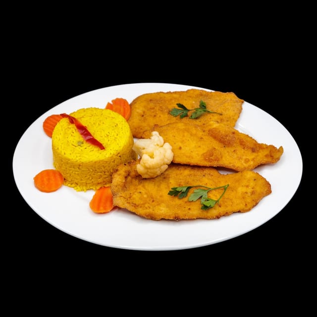 Breaded Chicken.