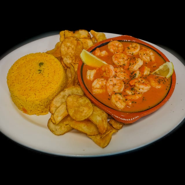 Full Shrimp Garlic Sauce.