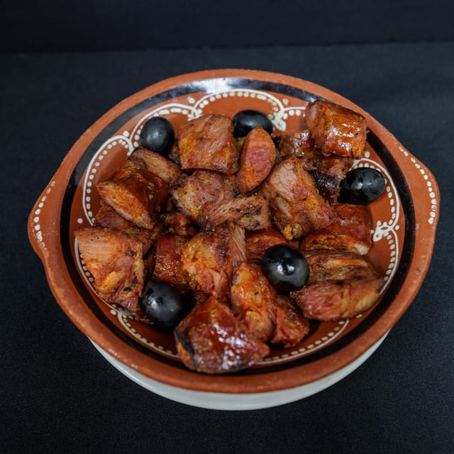 BBQ Portuguese Sausage.