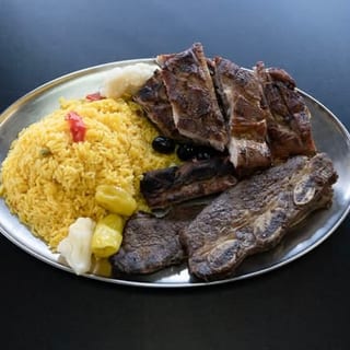 Pork and Beef Rib Combo